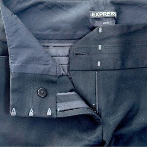 Black Express Editor Dress Pants